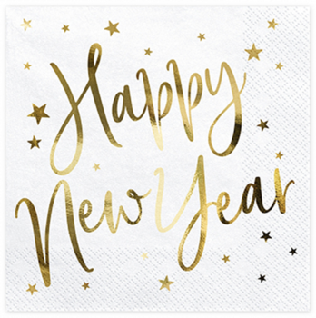 Servietten - Happy New Year - 33cm x 33cm